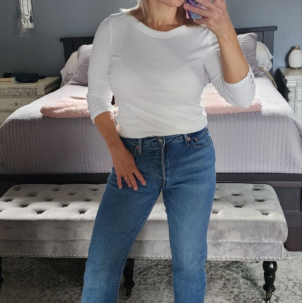 Essential Basic White Tee - image 2